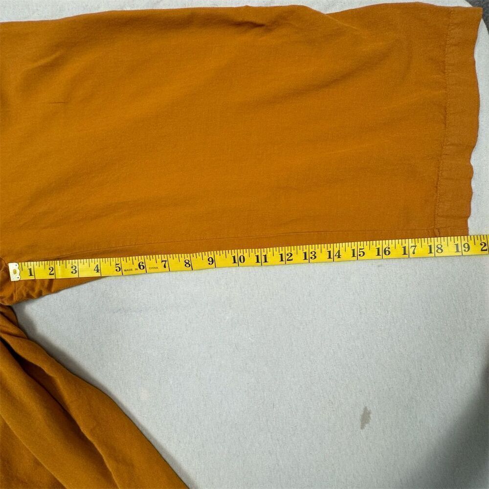 Old Navy Women's Sleeveless Jumpsuit mustard Yellow Size Medium Pockets - Picture 9 of 12